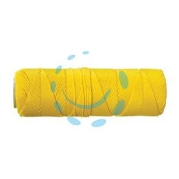 FILO GIALLO PER EDILIZIA IN POLIPROPILENE - mt.100