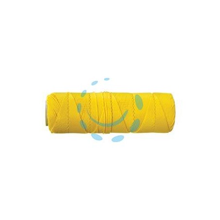FILO GIALLO PER EDILIZIA IN POLIPROPILENE - mt.200