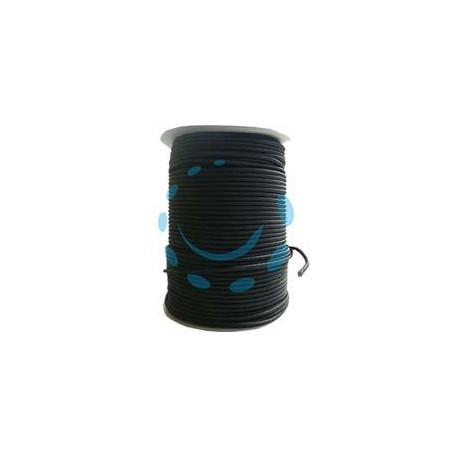 CORDA ELASTICA NERA - ø 4 mm. x 200 mt.
