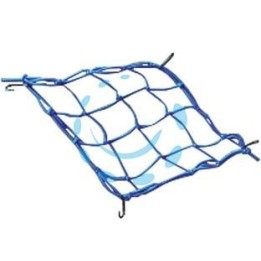 CORDA ELASTICA RAGNO CM.40X40 CON GANCI - cm.40x40 elastico ø mm.4
