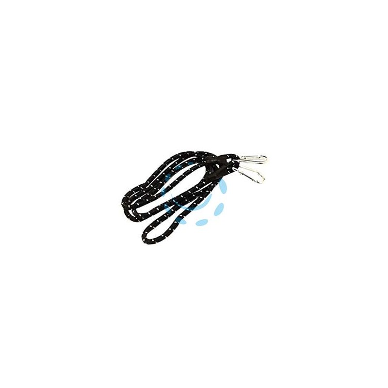 CORDA ELASTICA CON MOSCHETTONI MM.10X1,5MT - ø mm.10 x mt.1,5