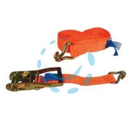 CINGHIA MM.50 CON FIBBIA DI ANCORAGGIO E CRICCHETTO ART.8182 - mt.8.5