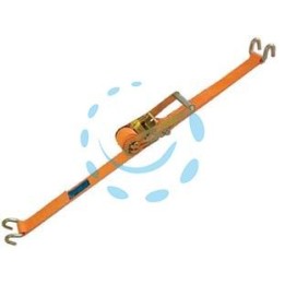 CINGHIA MM.50 CON FIBBIA DI ANCORAGGIO E CRICCHETTO ART.8182S - mt.8.5