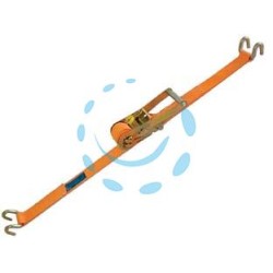 CINGHIA MM.50 CON FIBBIA DI ANCORAGGIO E CRICCHETTO ART.8182S - mt.8.5