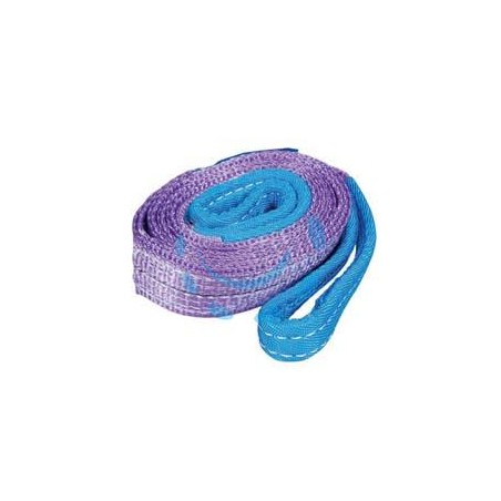 CINGHIE DI SOLLEVAMENTO CON FASCIA A DOPPIO STRATO MM.30 - mt.2 x mm.30h. - portata Kg.1000 colore viola