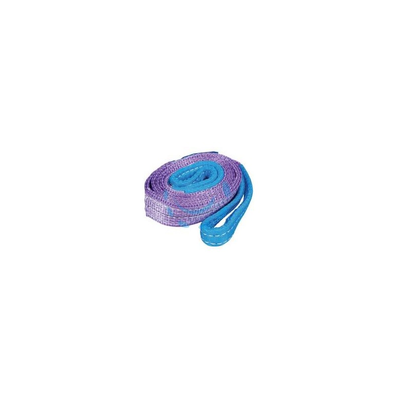 CINGHIE DI SOLLEVAMENTO CON FASCIA A DOPPIO STRATO MM.30 - mt.3 x mm.30h. - portata Kg.1000 colore viola