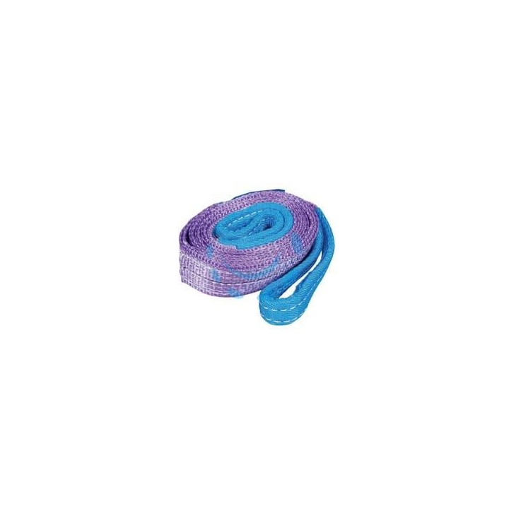 CINGHIE DI SOLLEVAMENTO CON FASCIA A DOPPIO STRATO MM.30 - mt.3 x mm.30h. - portata Kg.1000 colore viola