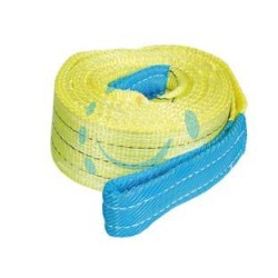 CINGHIE DI SOLLEVAMENTO CON FASCIA A DOPPIO STRATO MM.90 - mt.4 x mm.90h. - portata Kg.3000 colore giallo