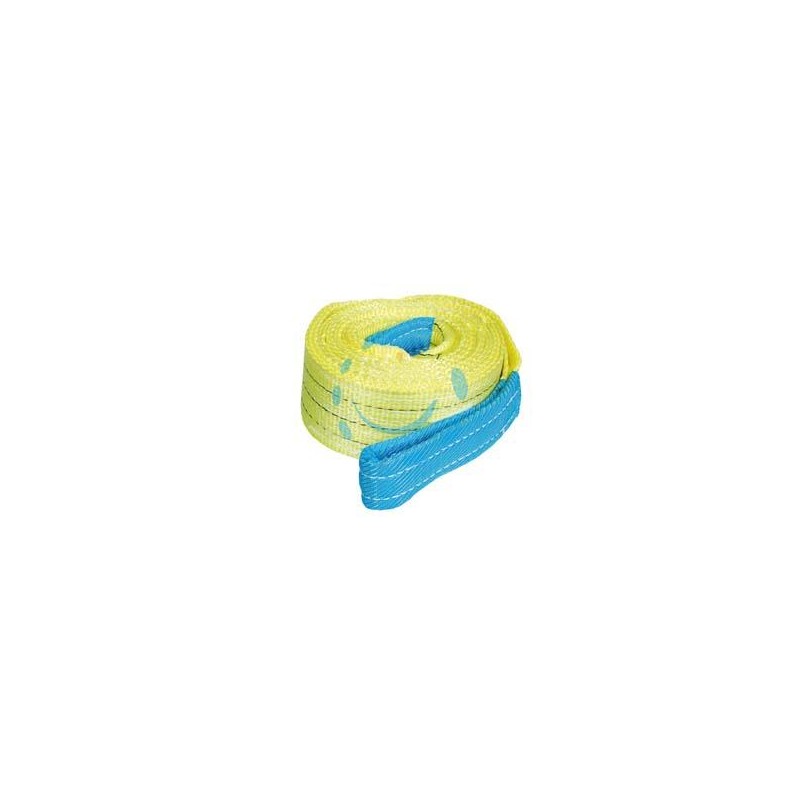CINGHIE DI SOLLEVAMENTO CON FASCIA A DOPPIO STRATO MM.90 - mt.4 x mm.90h. - portata Kg.3000 colore giallo
