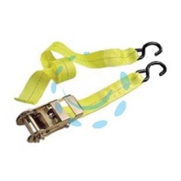 CINGHIA MM.50 CON GANCI A S E CRICCHETTO - mt.4,5 x mm.50h.