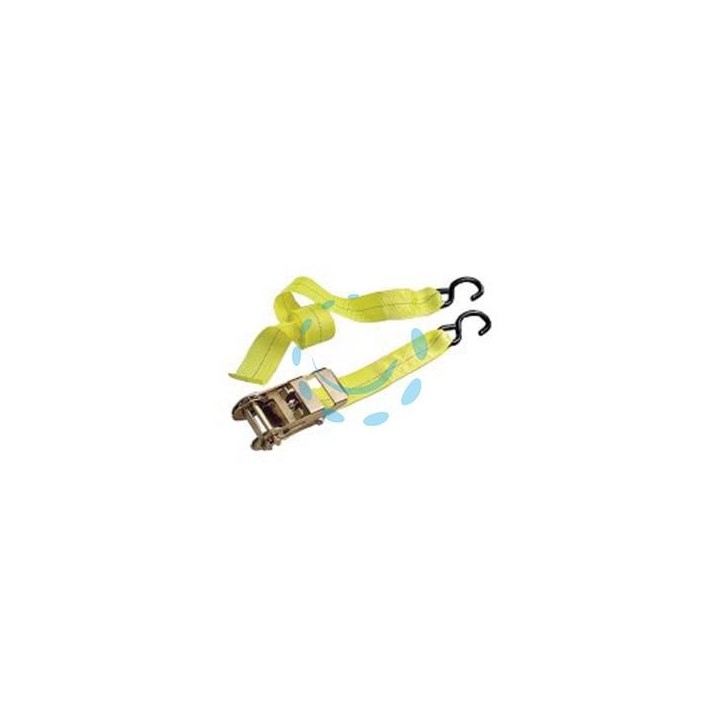 CINGHIA MM.50 CON GANCI A S E CRICCHETTO - mt.4,5 x mm.50h.