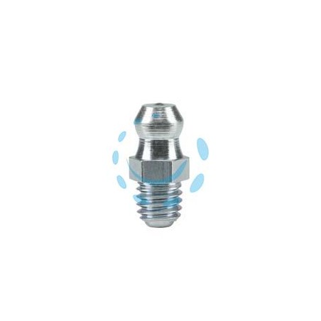 TESTINA PER INGRASSATORE CONICO H1-DRITTO-180° - M 10X1