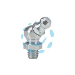 TESTINA PER INGRASSATORE CONICO H2-45° - M 6X1