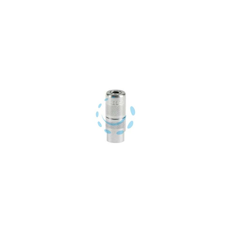 TESTINA PER INGRASSATORE DRITTA A 4 GRIFFE - M 10X1 f