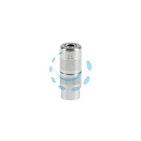 TESTINA PER INGRASSATORE DRITTA A 4 GRIFFE - M 10X1 f
