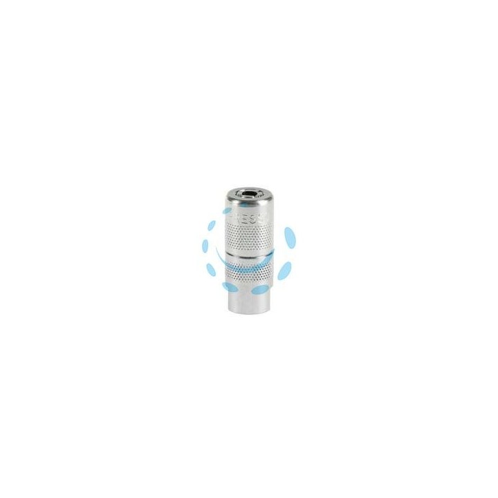 TESTINA PER INGRASSATORE DRITTA A 4 GRIFFE - M 10X1 f