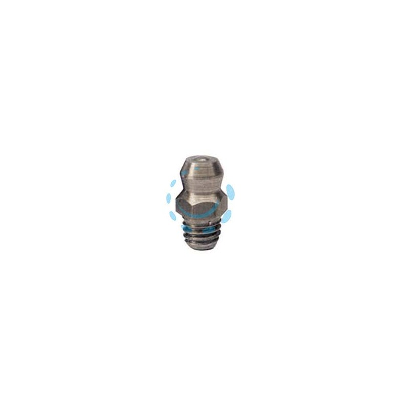 TESTINA PER INGRASSATORE CONICO H1-DRITTO-180° - M 6X1