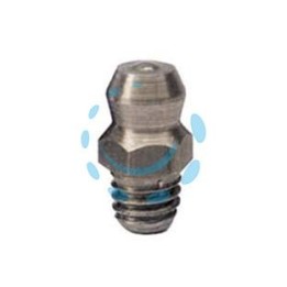 TESTINA PER INGRASSATORE CONICO H1-DRITTO-180° - M 10X1