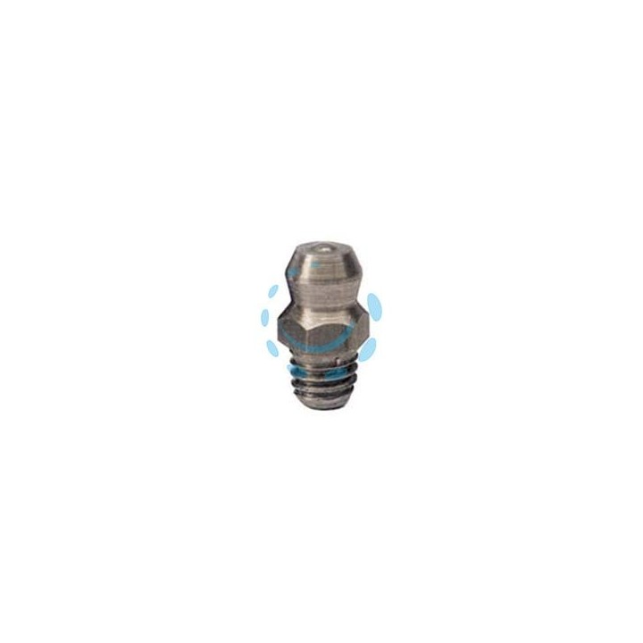 TESTINA PER INGRASSATORE CONICO H1-DRITTO-180° - M 10X1,25