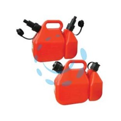 TANICA DOPPIA PER BENZINA/OLIO LT.6 +2,5 - lt.6 + lt.2,5