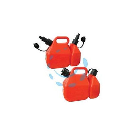 TANICA DOPPIA PER BENZINA/OLIO LT.6 +2,5 - lt.6 + lt.2,5