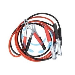 CAVI COLLEGAMENTO BATTERIA AUTO - mt.2,5 sezione mmq.16 - pinze 120A
