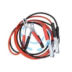 CAVI COLLEGAMENTO BATTERIA AUTO - mt.2,5 sezione mmq.16 - pinze 120A