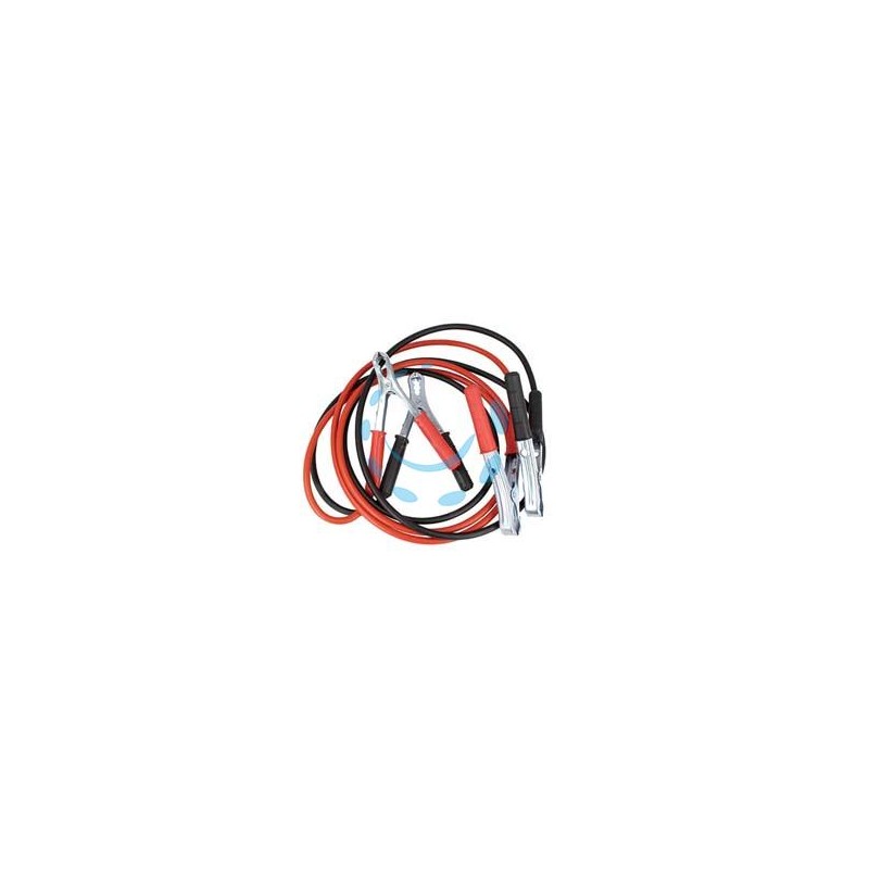 CAVI COLLEGAMENTO BATTERIA AUTO - mt.2,5 sezione mmq.16 - pinze 120A