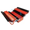 CASSETTA IN METALLO A 5 SCOMPARTI - cm.43x21x21h. 