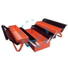 CASSETTA IN METALLO A 5 SCOMPARTI LUNGA - cm.53x21x21h. 