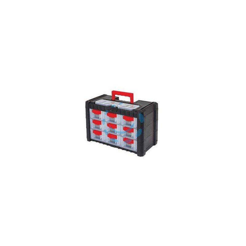 CASSETTIERA PORTAMINUTERIA MULTICASE - mm.400x200x260h. art.KMC303