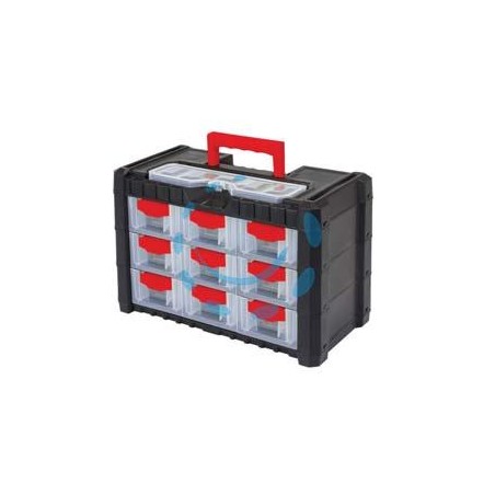CASSETTIERA PORTAMINUTERIA MULTICASE - mm.400x200x260h. art.KMC303