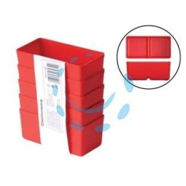 VASCHETTA PORTAMINUTERIA UNITE SET PEZZI 5 KBS115 - mm.110x55x55h. 