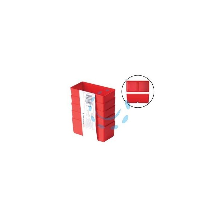 VASCHETTA PORTAMINUTERIA UNITE SET PEZZI 5 KBS115 - mm.110x55x55h. 