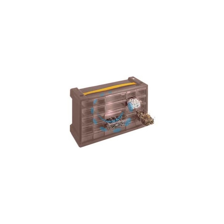 CASSETTIERA PORTAMINUTERIE POKER 25 CON MANIGLIA - mm.470x150x240h.