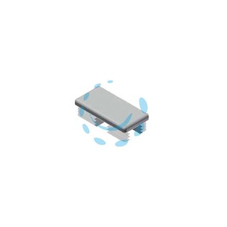 TAPPO PER PIANTANA A FILO IN PLASTICA GRIGIO - mm.30x80