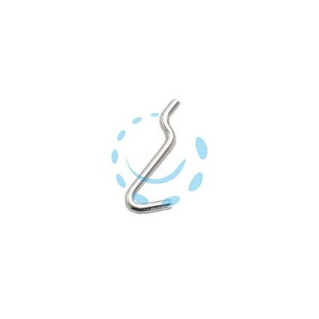 GANCI PER PANNELLI FORATI N.2 - mm.15x42