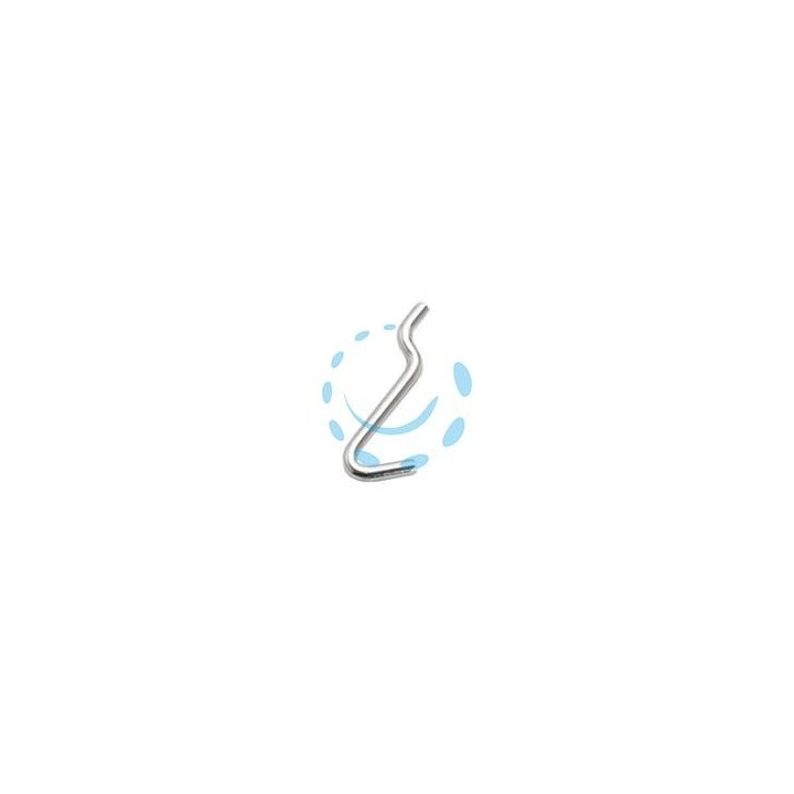 GANCI PER PANNELLI FORATI N.2 - mm.15x42