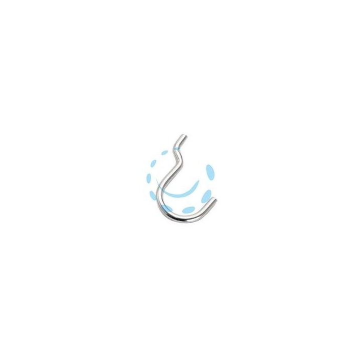 GANCI PER PANNELLI FORATI N.3 - mm.25x37