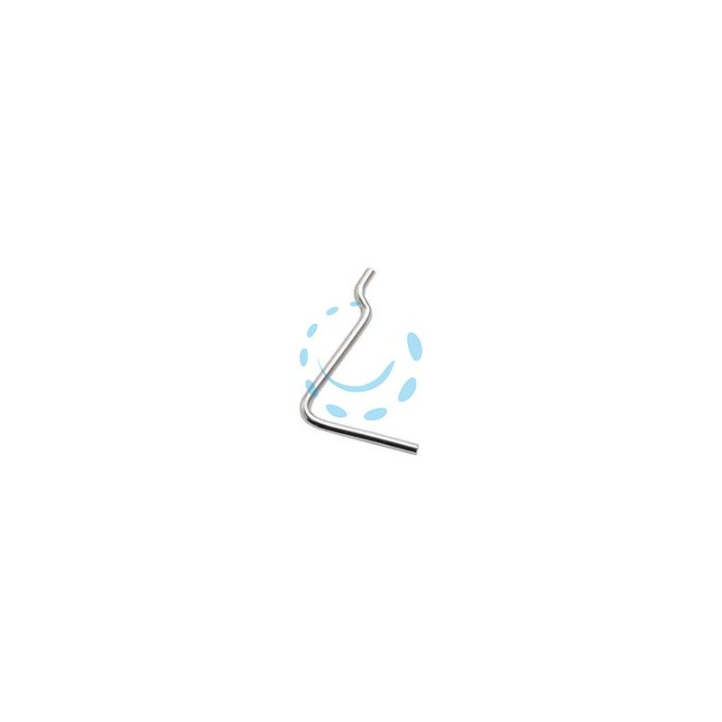 GANCI PER PANNELLI FORATI N.6 - mm.38x53