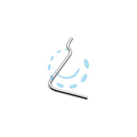 GANCI PER PANNELLI FORATI N.6 - mm.38x53