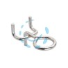 GANCI PER PANNELLI FORATI AD OCCHIOLO ART.706 - interasse mm.25