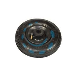RUOTA PER CARRELLO PNEUMATICA MM.200 CON CUSCINETTO CERCHIO PLASTICA - ø mm.200x50 foro mm.20