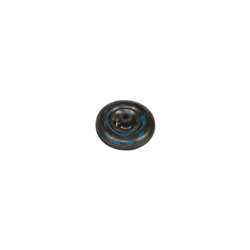 RUOTA PER CARRELLO PNEUMATICA MM.200 CON CUSCINETTO CERCHIO PLASTICA - ø mm.200x50 foro mm.20
