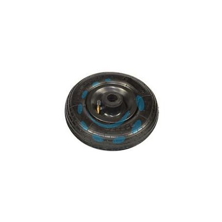 RUOTA PER CARRELLO PNEUMATICA MM.200 CON CUSCINETTO CERCHIO PLASTICA - ø mm.200x50 foro mm.20