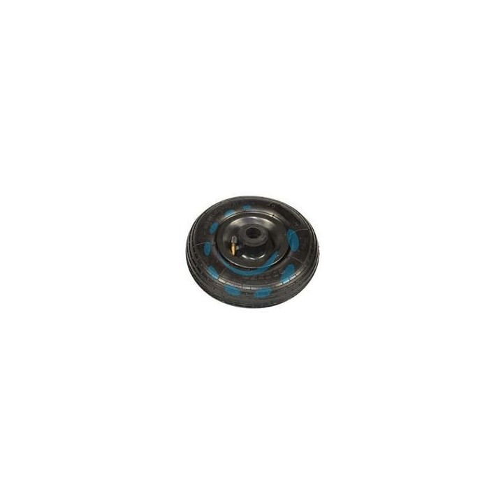 RUOTA PER CARRELLO PNEUMATICA MM.200 CON CUSCINETTO CERCHIO PLASTICA - ø mm.200x50 foro mm.20