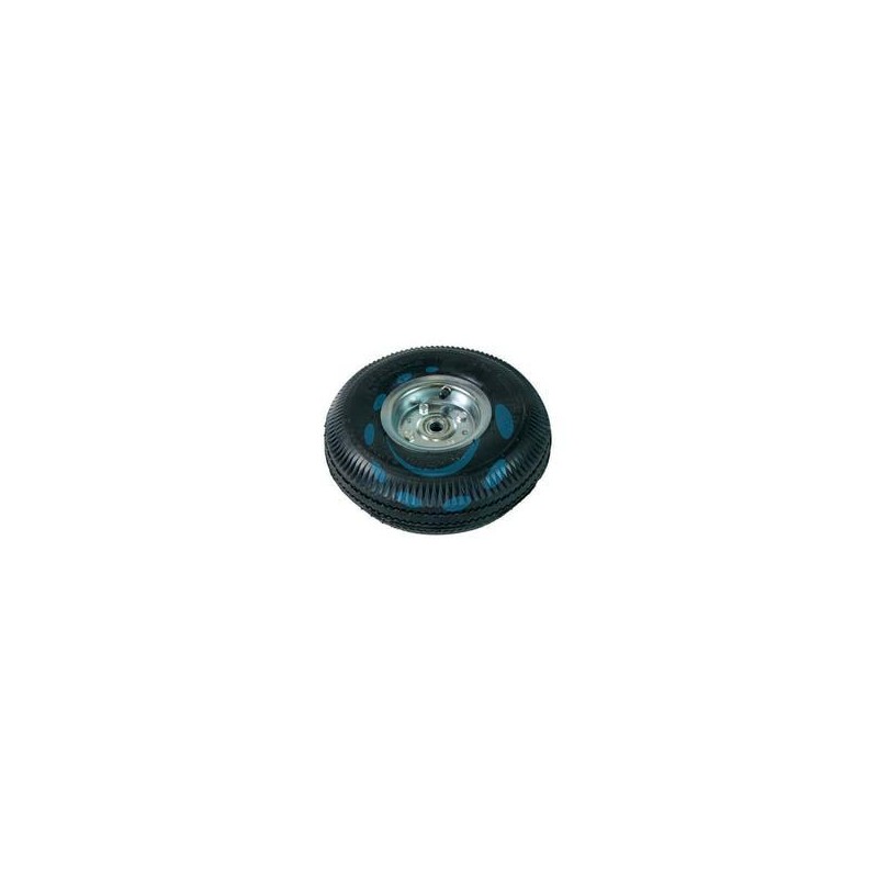 RUOTA PER CARRELLO PNEUMATICA MM.260 CON CUSCINETTO CERCHIO ACCIAIO - ø mm.260x85 foro mm.16