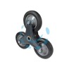 SET TRE RUOTE DI RICAMBIO PER CARRELLO A 6 RUOTE