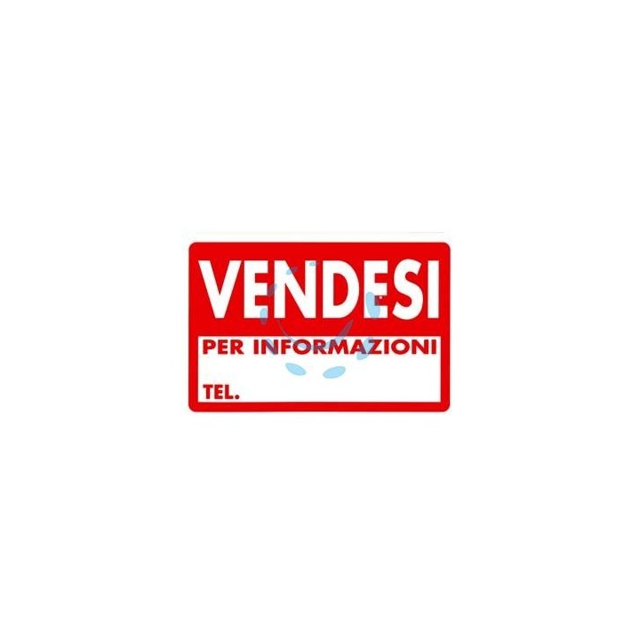 CARTELLO "VENDESI" - cm.30x20h. 