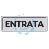 TARGHETTA ADESIVA "ENTRATA" - cm.15X5h.